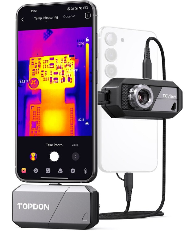 TOPDON推出配备9mm可调镜头、采用最新技术的热成像摄像机
